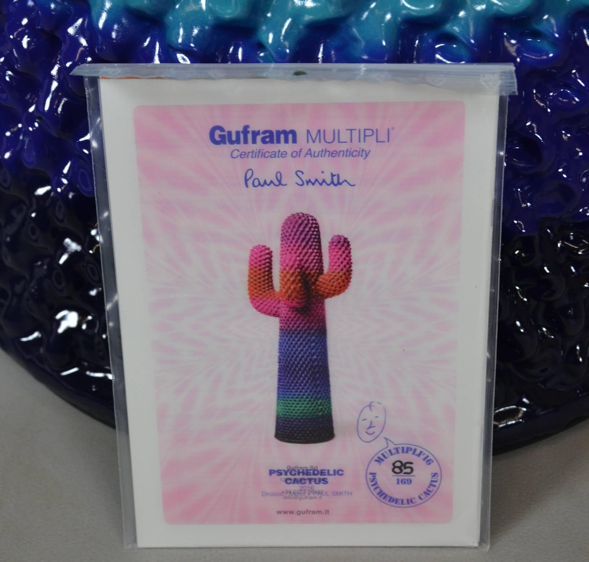 Psychedelic Cactus Gufram Drocco Mello and Paul Smith Limited Edition For  Sale at 1stDibs