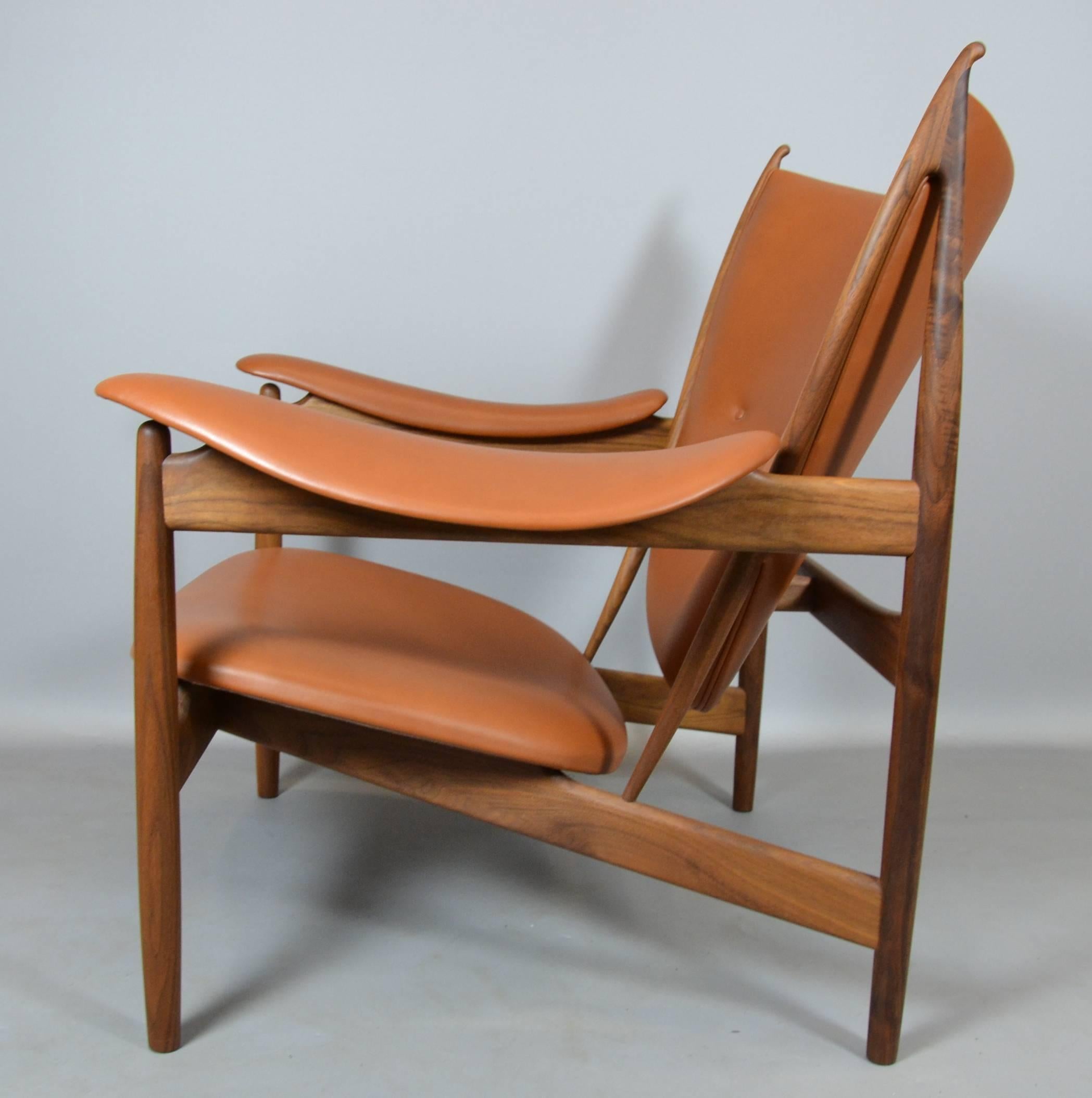 Scandinavian Modern Finn Juhl Chieftain Chair by Onecollection