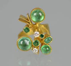 Rare Ring in Gold by Klaus Neubauer, 1974