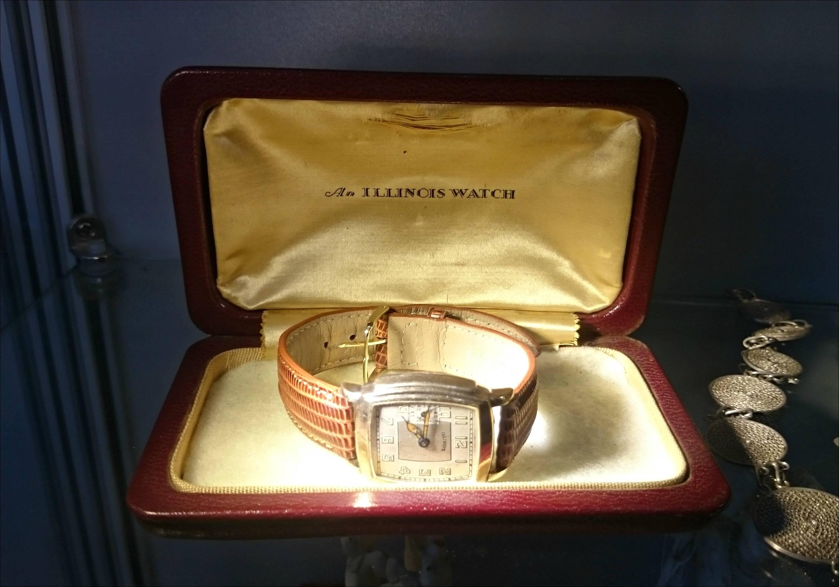 American 1924 Illinois Mechanical Watch, USA  For Sale