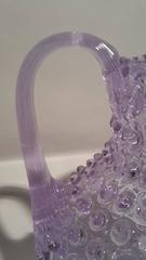 Violet Glass Pitcher