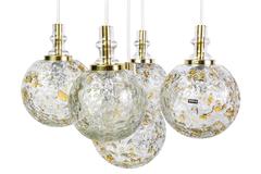 Superb Glass Balls Ceiling Pendant by Doria