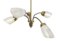 Chic 1950s, German Mid-Century Modernist Chandelier