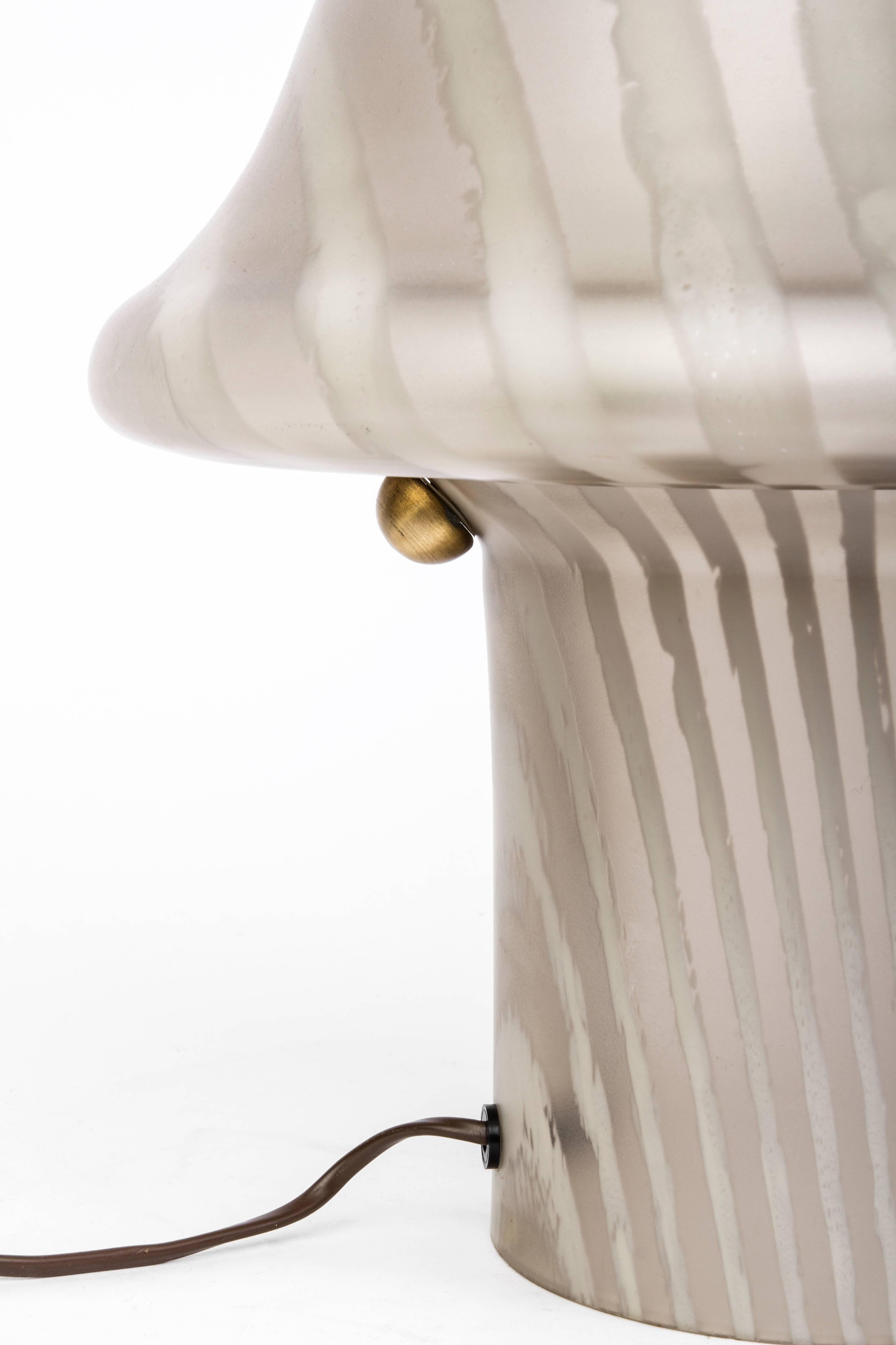 Mid-20th Century Unique Mid-Century Modernist German Mushroom Table Lamp by Peill & Putzler