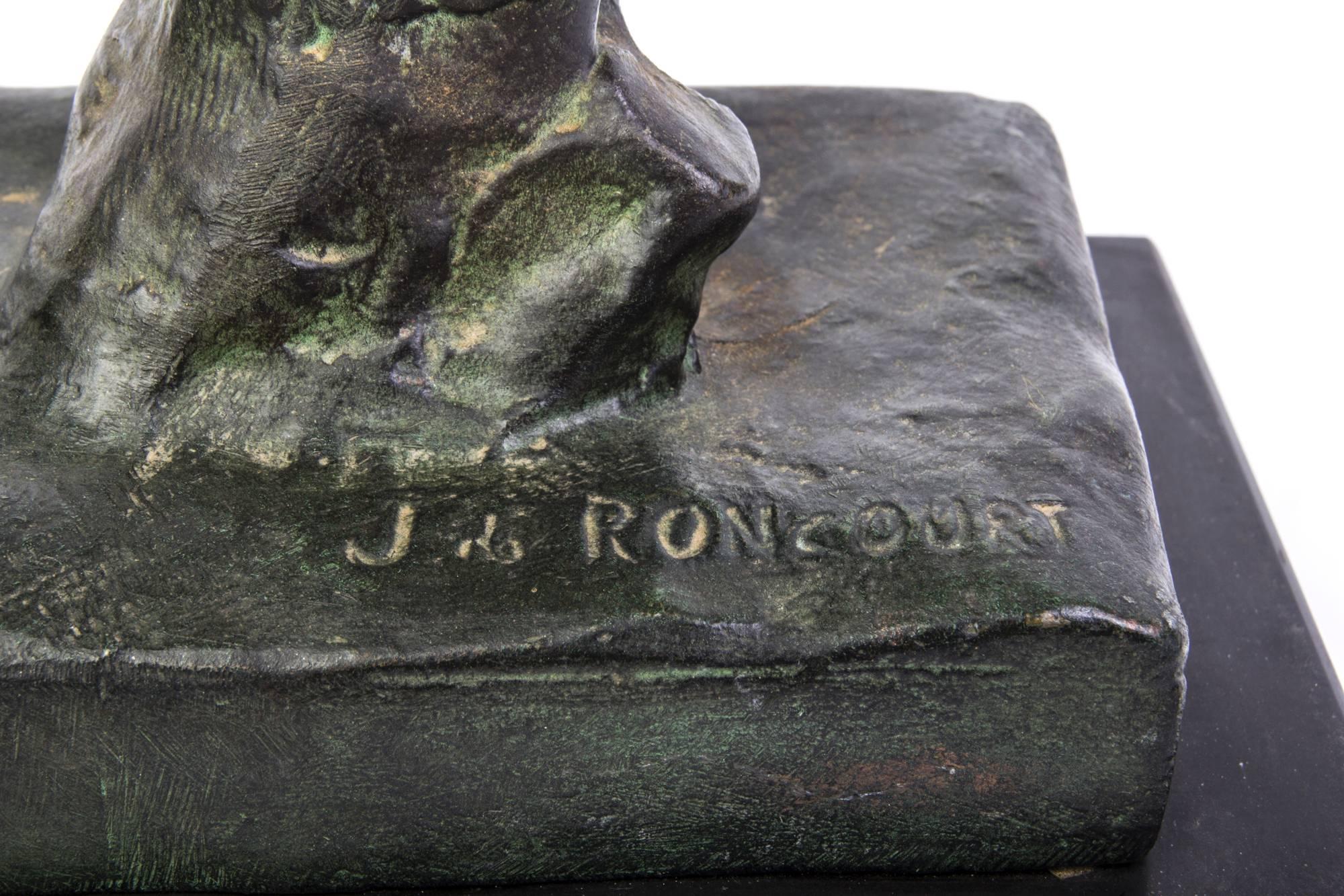 John Roncourt Statue Art Deco 