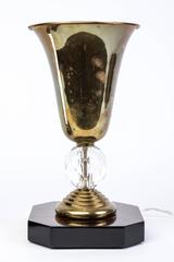 Chic Pair of Art Deco Urn Lamps