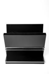 Elegant French Art Deco Newspaper Stand or Magazine Rack