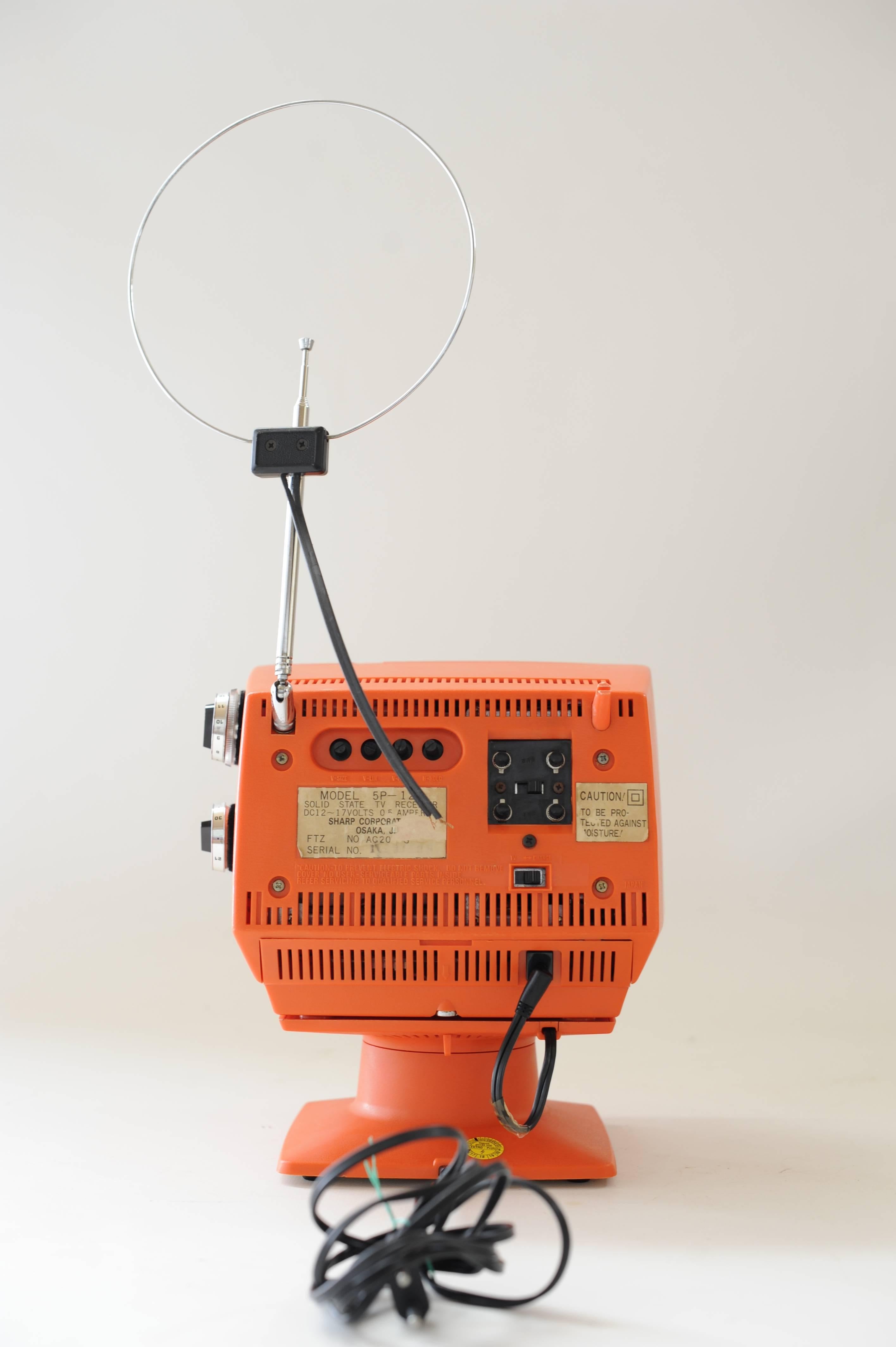 vintage portable tv