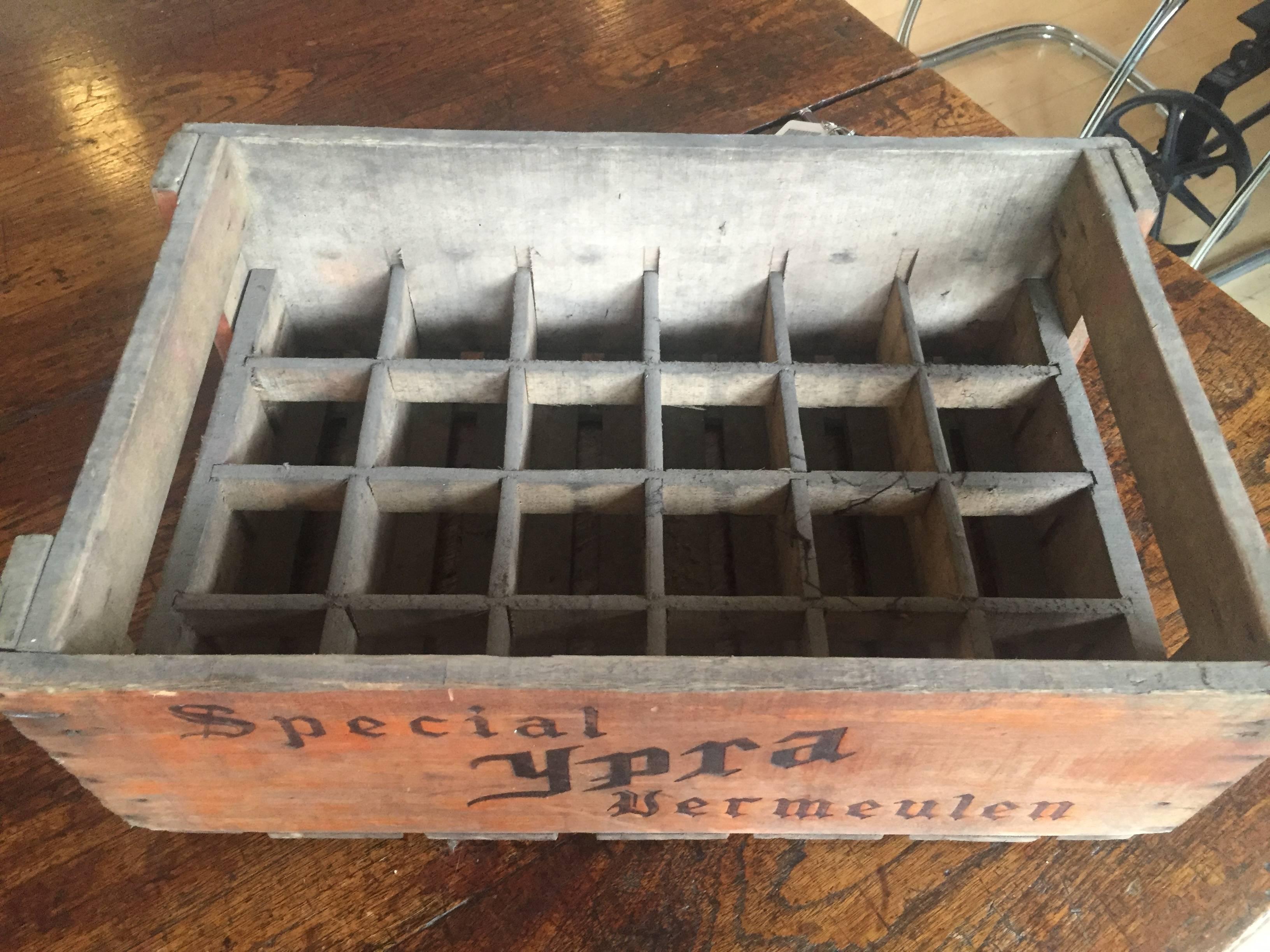 1950s Belgian Beer Crates In Excellent Condition For Sale In London, GB