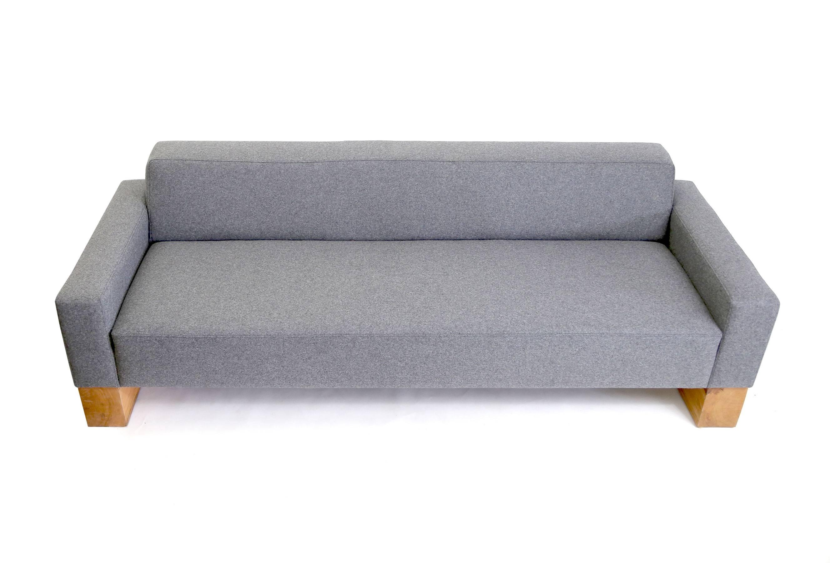 Contemporary Shimna Beam Three Seat Sofa For Sale