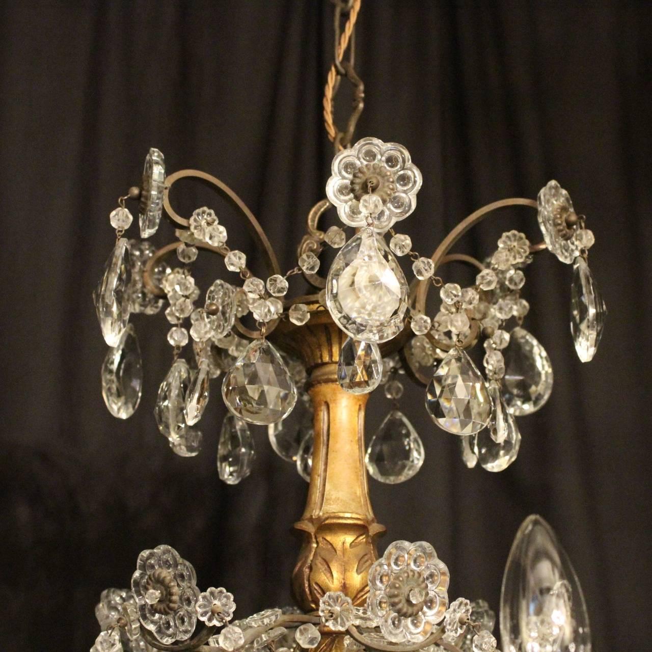 20th Century Florentine Six-Light Antique Chandelier
