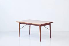 Danish, 1950s Extendable Table by Hvidt & Mølgaard