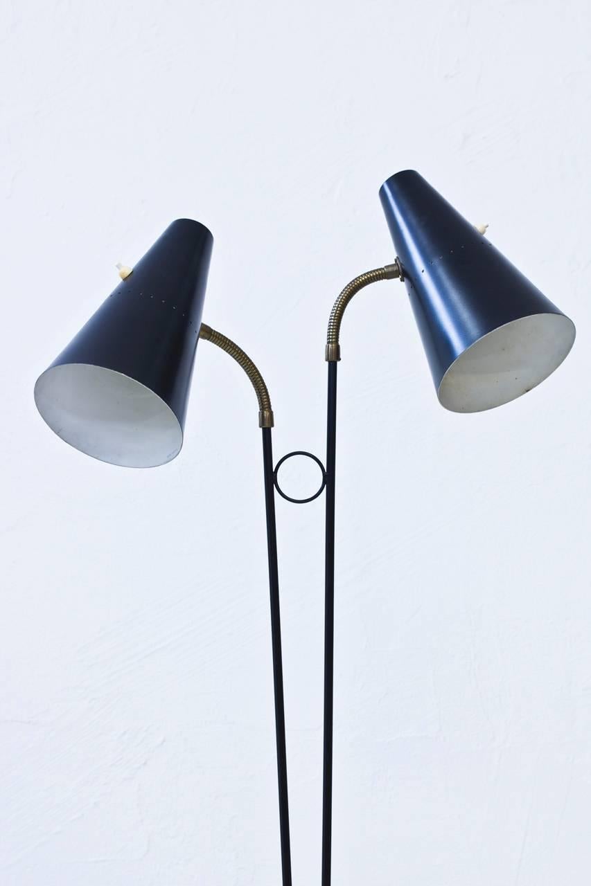Scandinavian Modern Swedish 1950s Floor Lamp by Hans Bergström