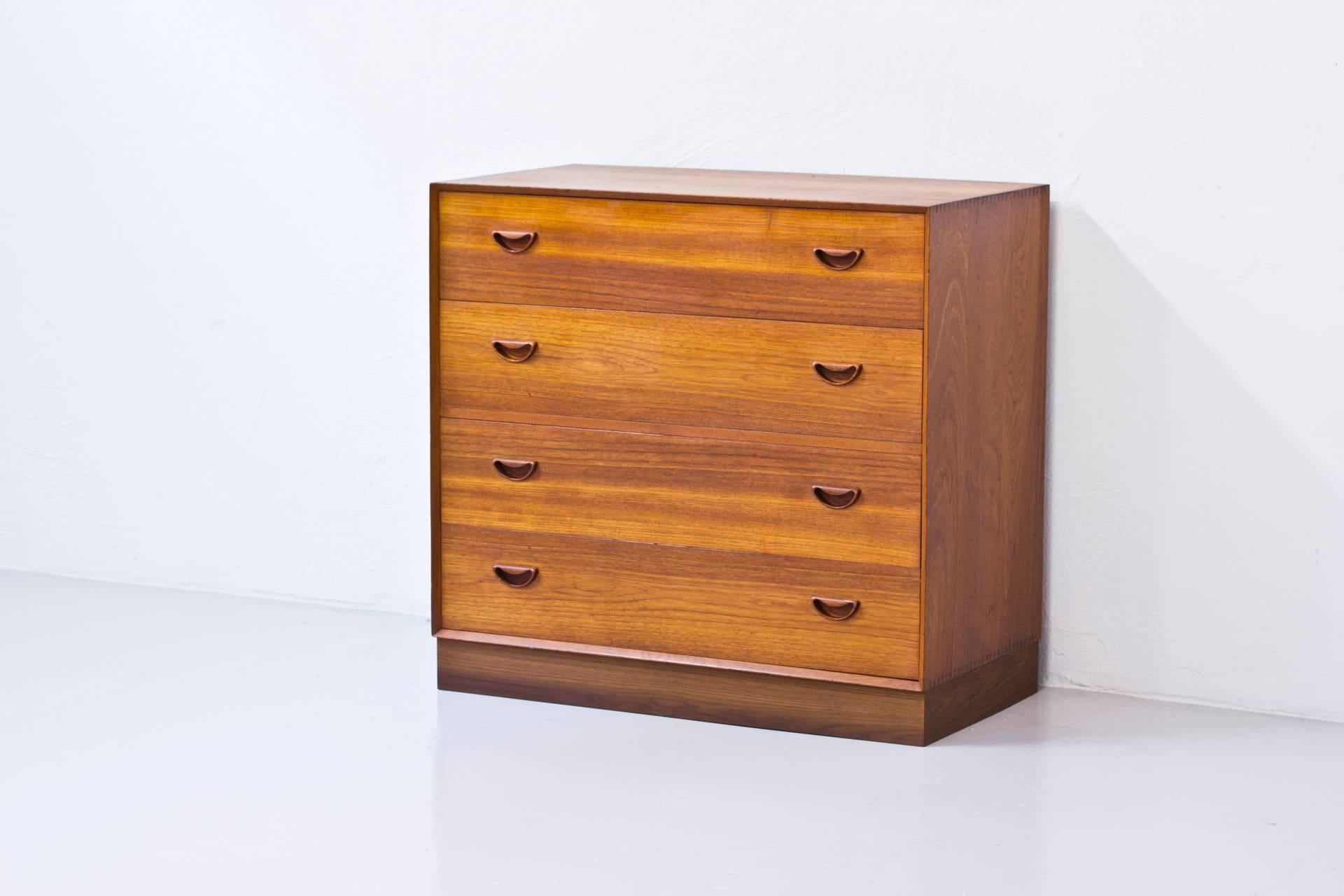 Swedish Dresser with Built in Vanity by Hvidt & Molgaard