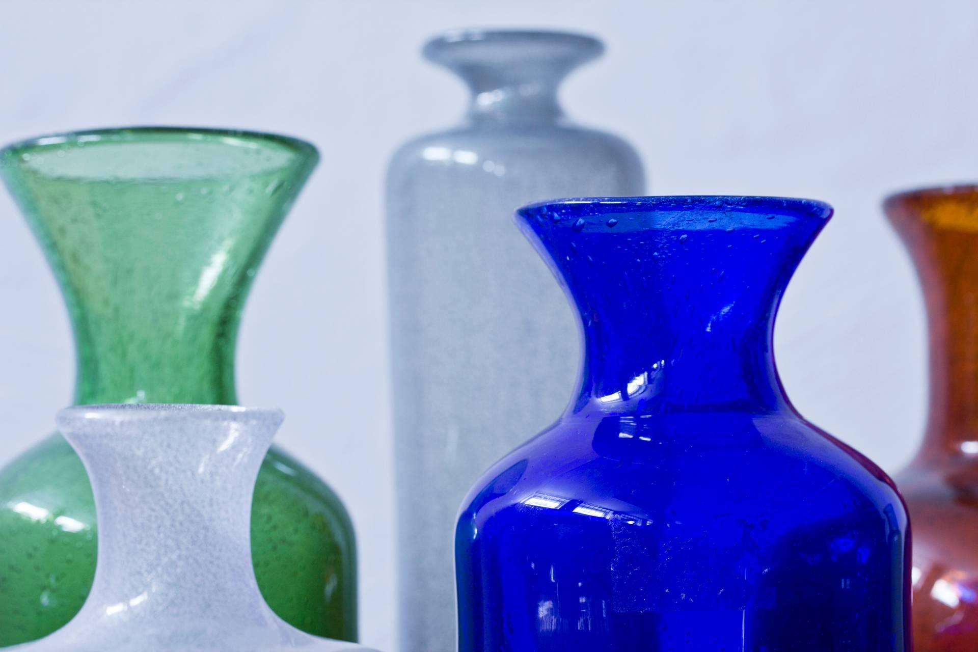 Mid-20th Century Collection of 1950s Vases by Erik Hoglund