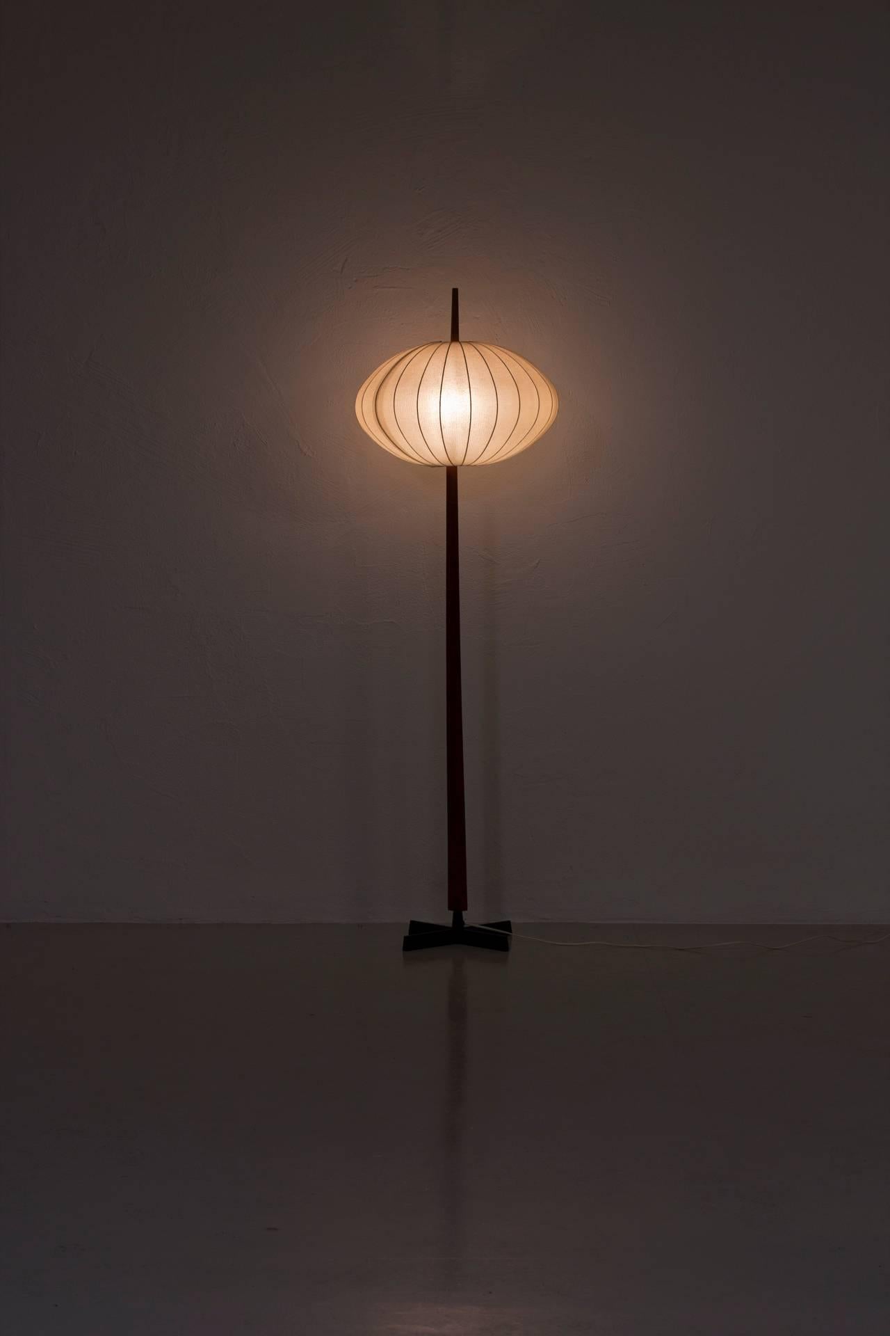 Iron Rare 1950s Floor Lamp by Svend Aage Holm Sorensen