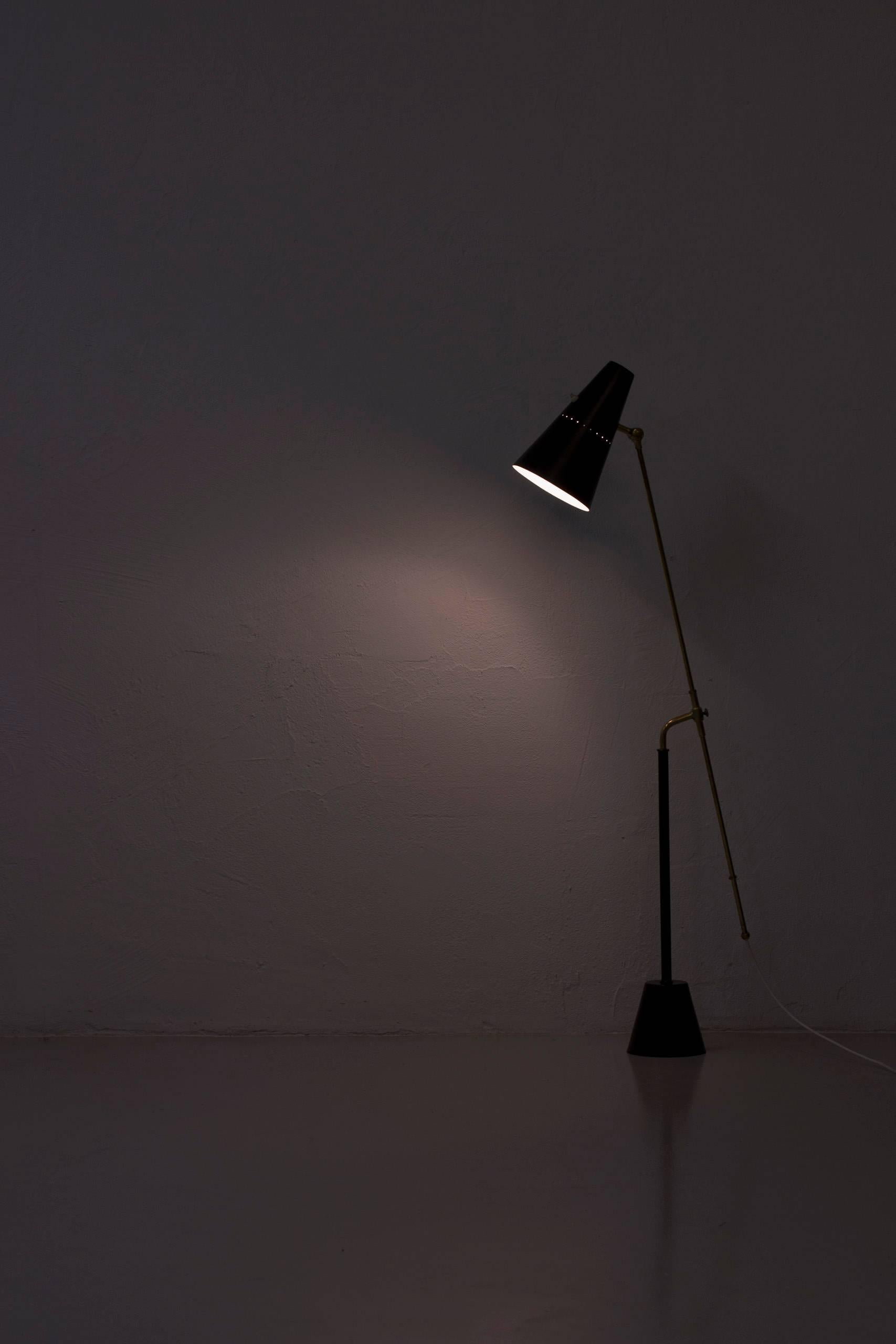 Rare 1950s Floor Lamp by Hans Bergstrom 2