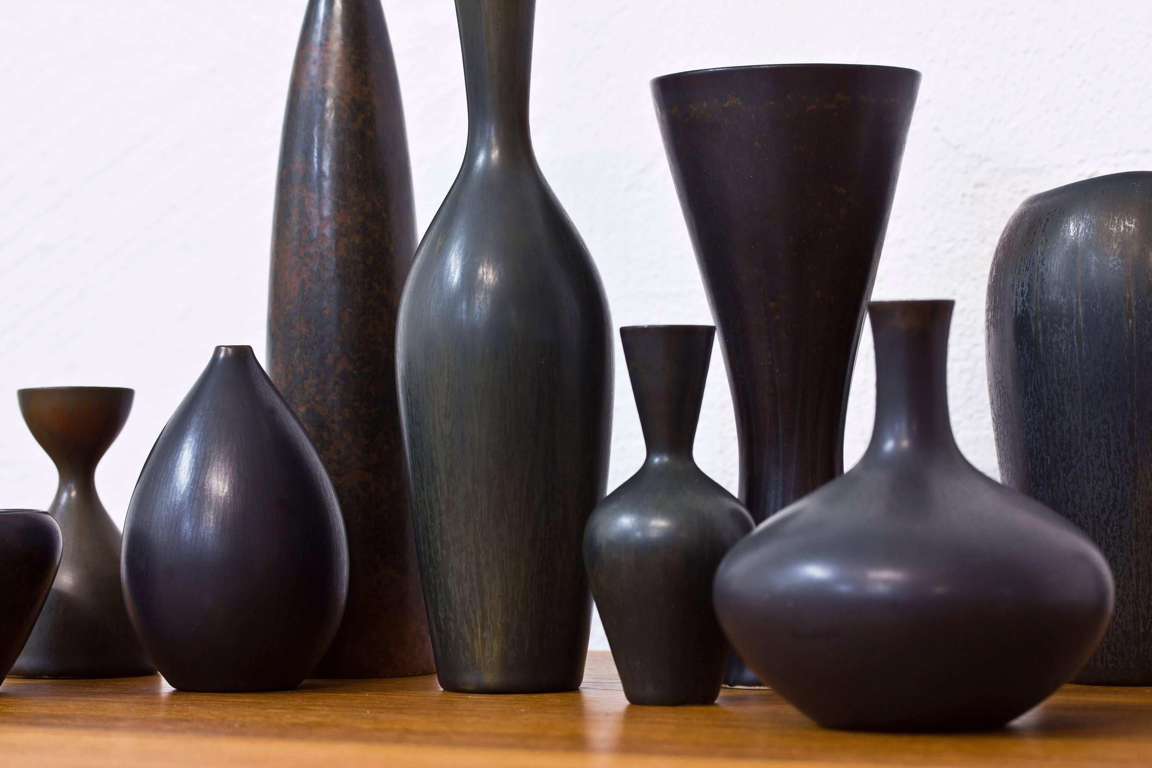 Collection of Ten Vases by Stalhane & Nylund 1