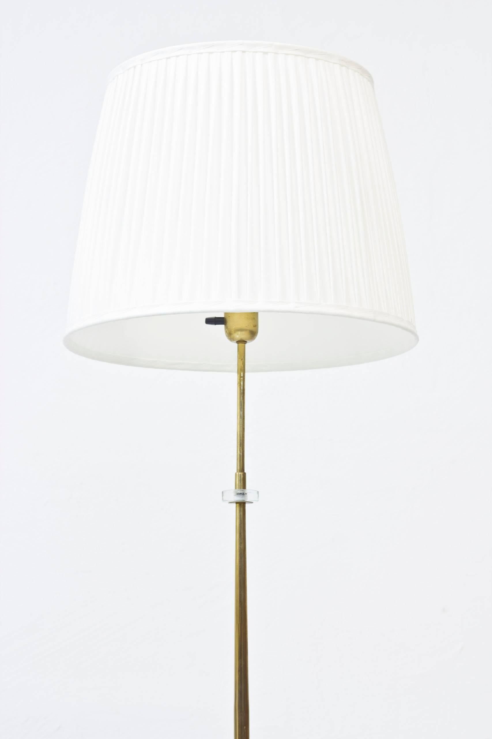 Swedish Pair of 1960s Floor Lamps by Cebe