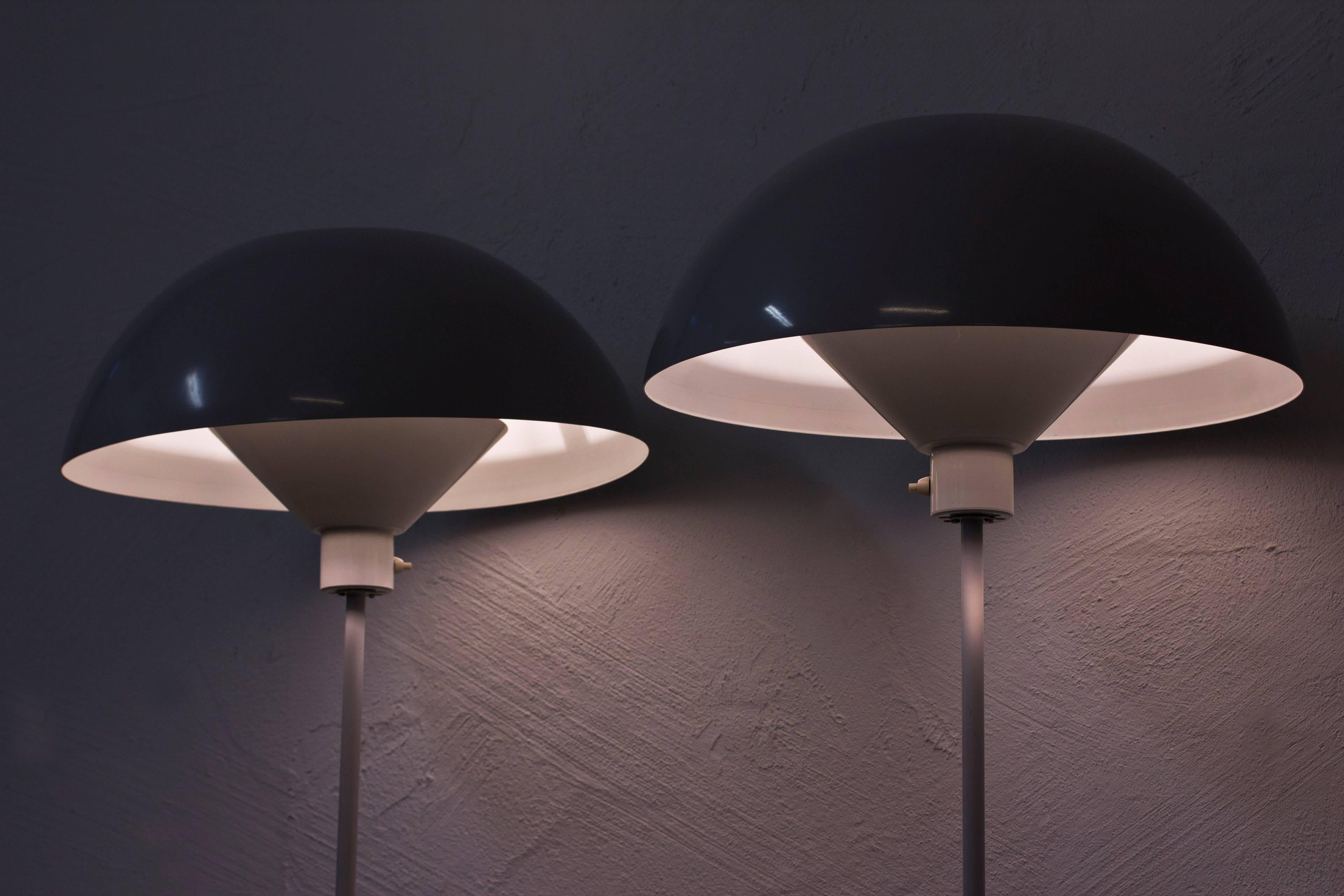 Scandinavian Modern Rare Pair of Floor Lamps by Hans-Agne Jakobsson