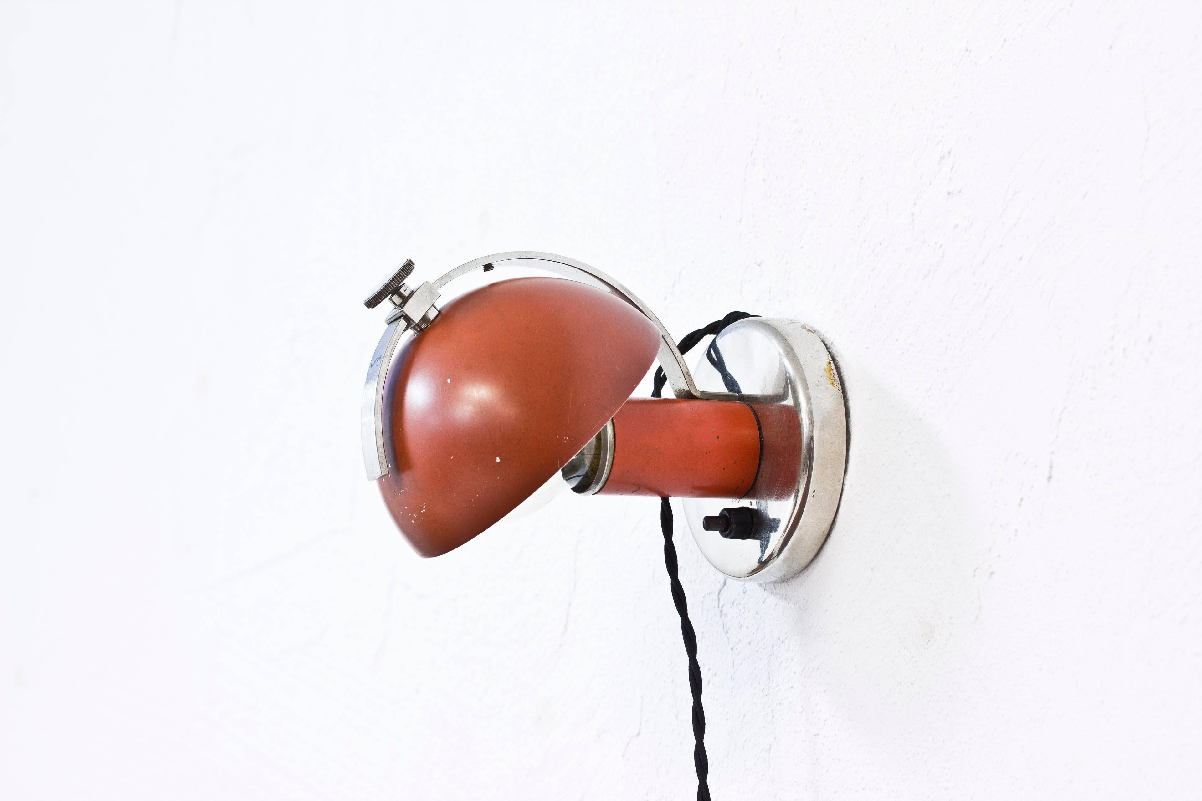 Swedish 1930s Wall or Table Lamp by Erik Tidstrand