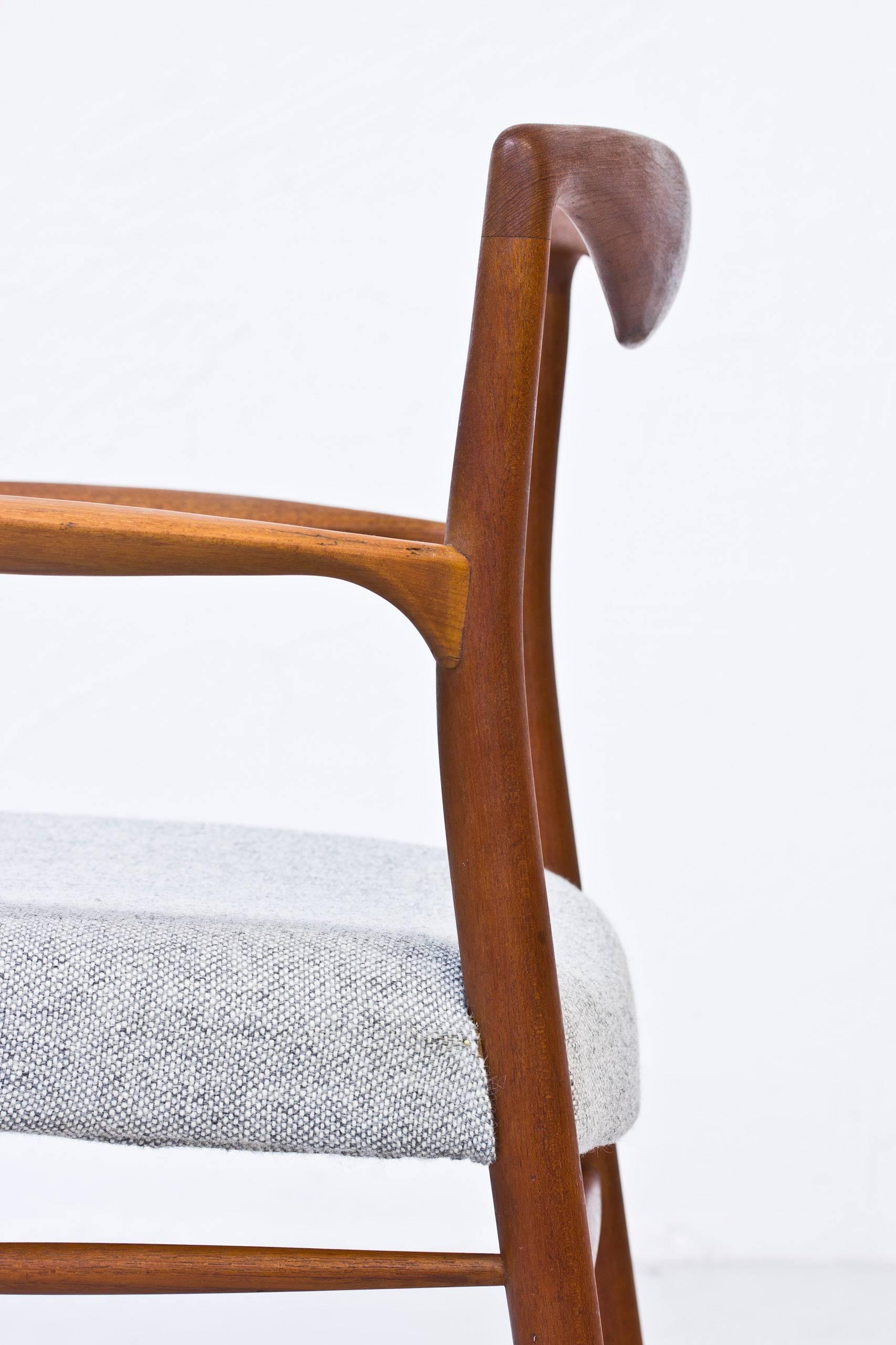 Swedish 1950s Armchair by Kai Lyngfeldt Larsen