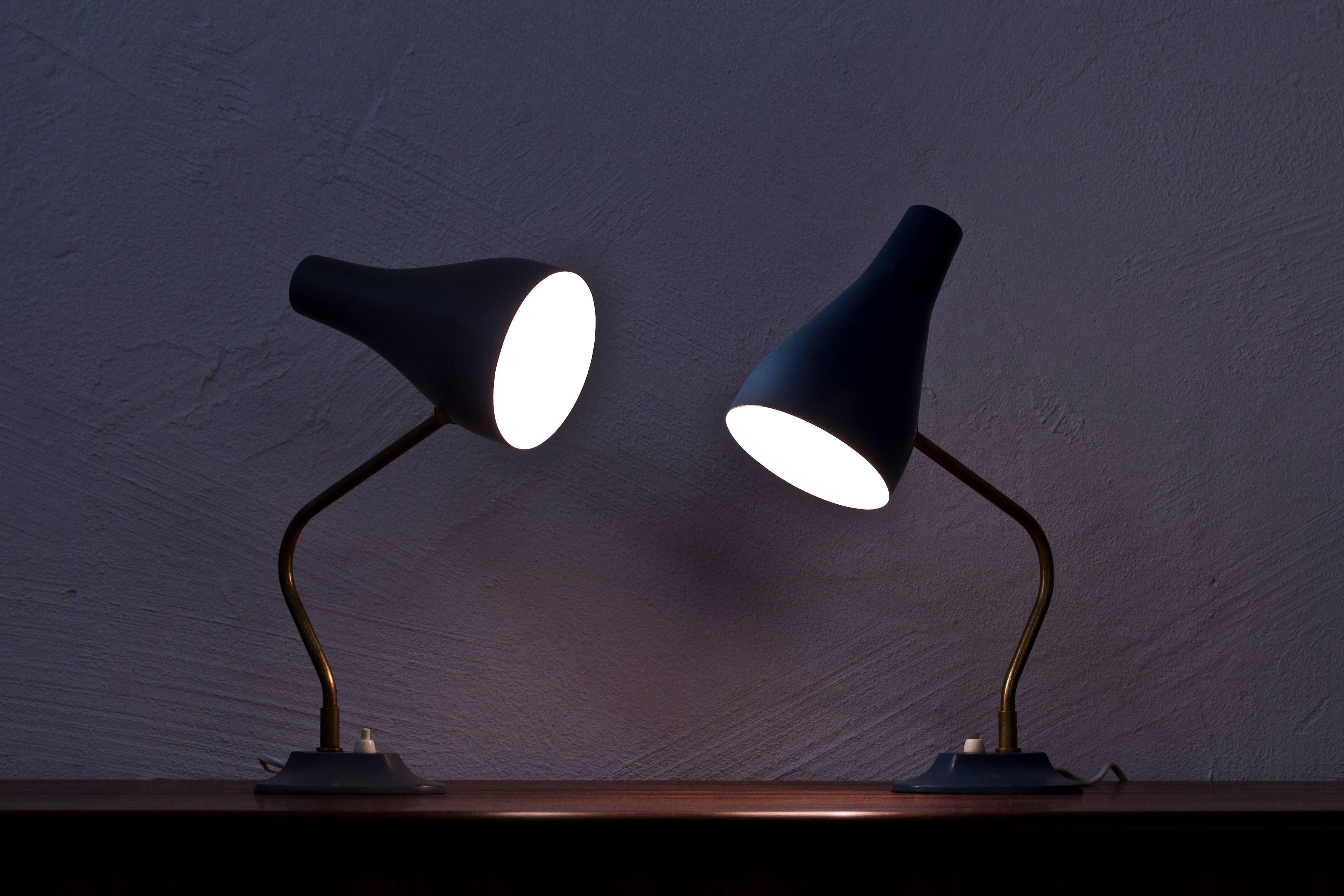 Swedish 1950s Table Lamps by ASEA 4