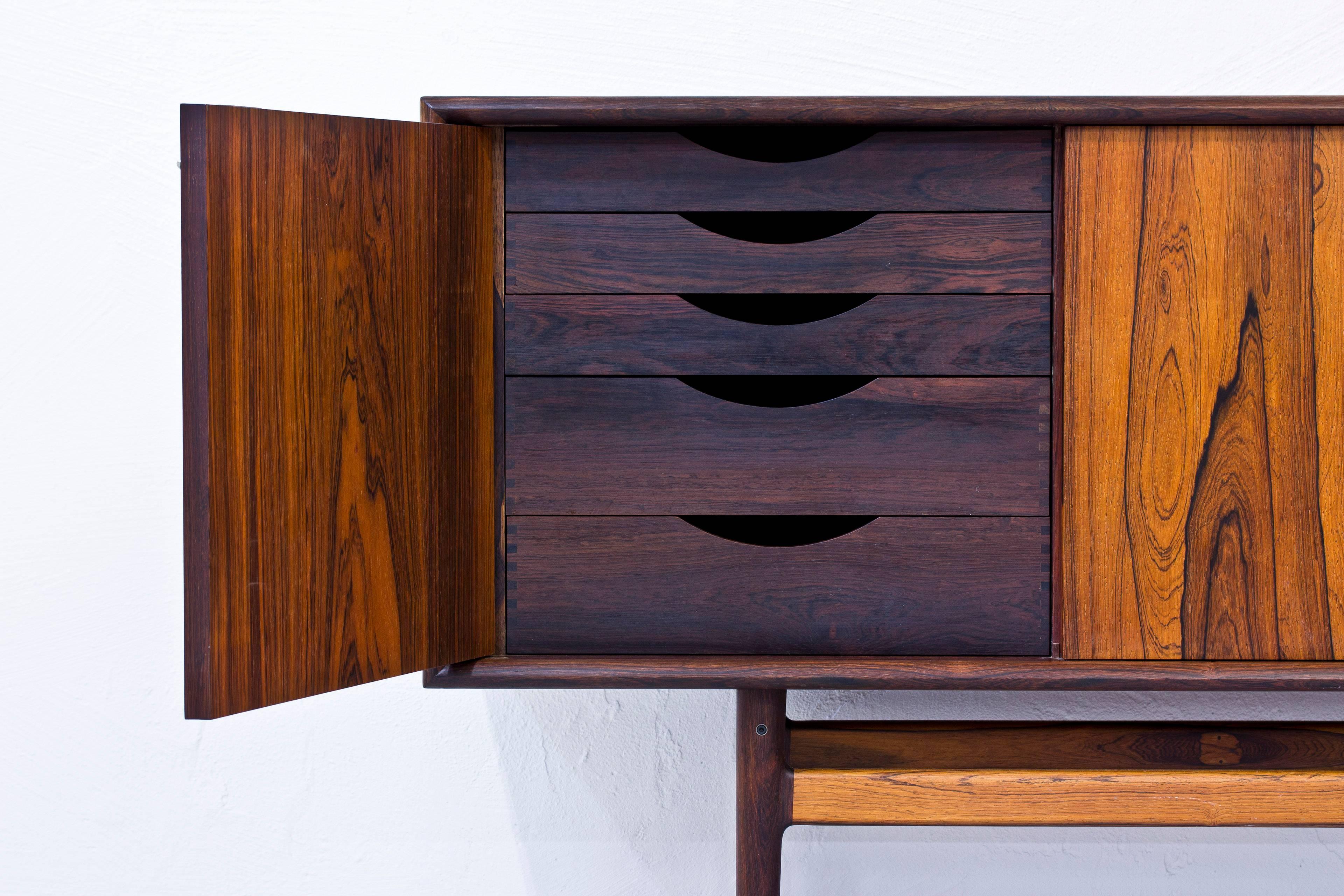 Palisander 1950s Darby Sideboard by Torbjorn Afdal