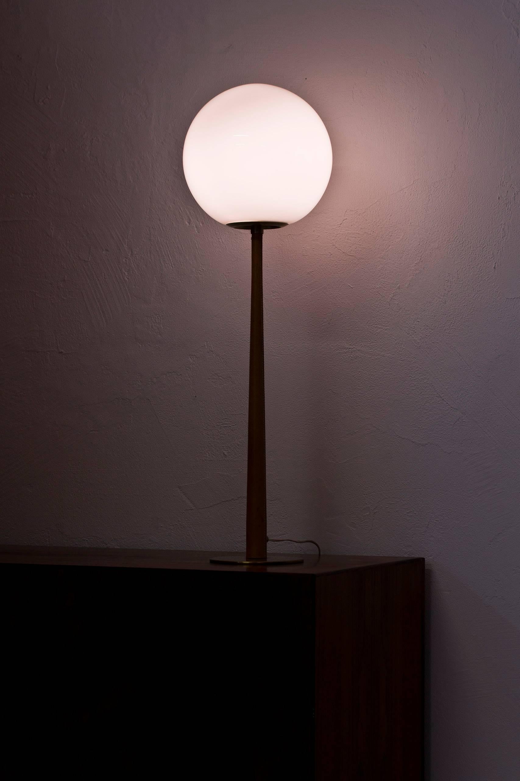 Leather Rare Table Lamp B 101 by Hans-Agne Jakobsson