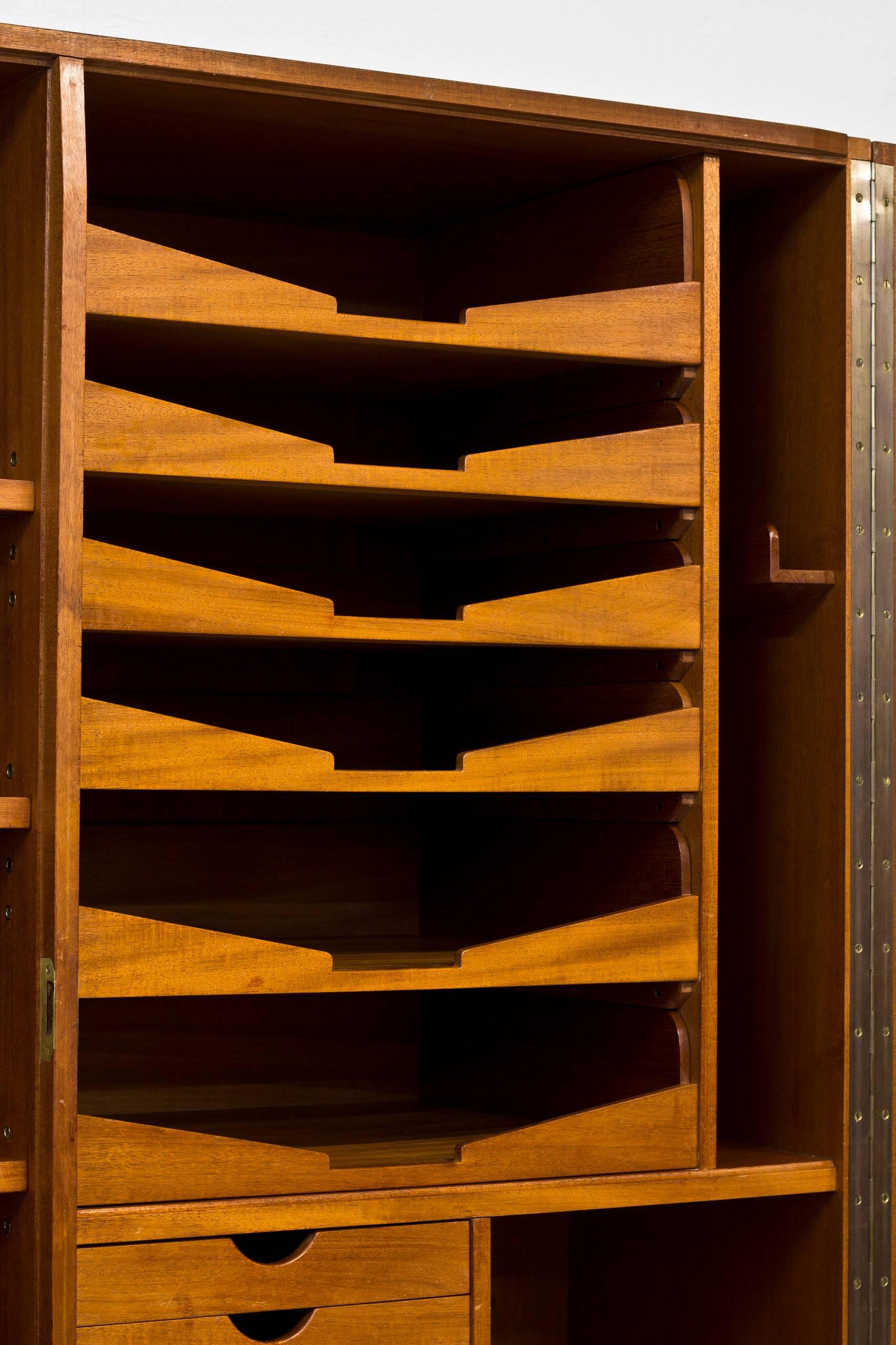 Brass Unique Cabinet by David Nilsson, 1942