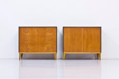 Matching Swedish 1940s Chest and Cabinet in the Style of Otto Schulz