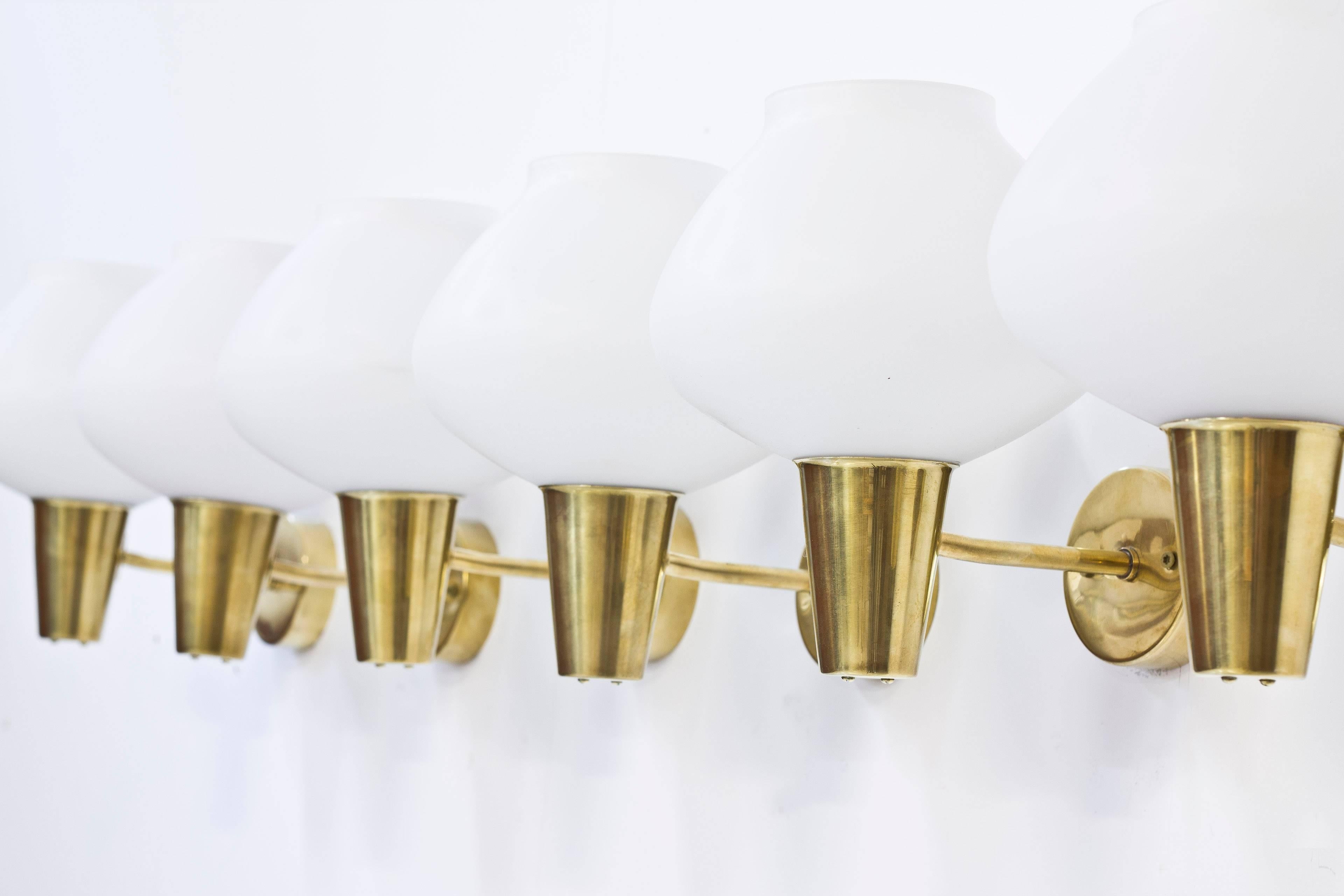 Swedish 1950s Wall Lamps by ASEA 2