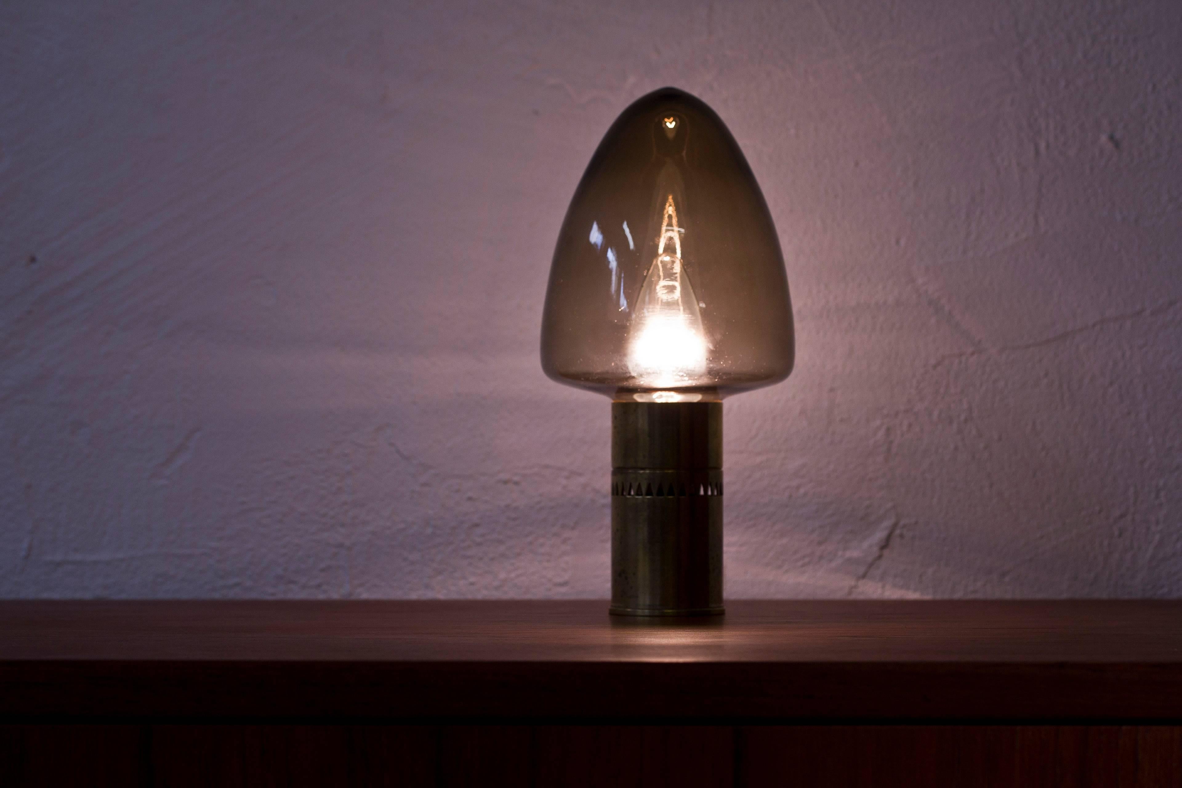 Brass Table Lamp Model B121 by Hans Agne Jakobsson