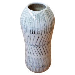 Frühe, einzigartige Steinzeugvase von Lisa Larson, Atelier Gustavsberg, 1950er Jahre