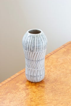 Frühe, einzigartige Steinzeugvase von Lisa Larson, Atelier Gustavsberg, 1950er Jahre