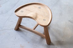 "Sportstugemöbler" pine stool model 522 or "Fjøskrakk" by Ragnvald Krogenæs