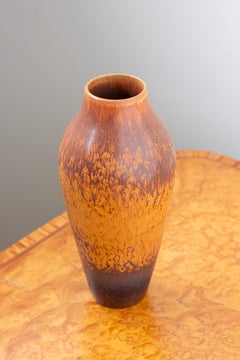 Organic Stoneware vase by Carl-Harry Stålhane, Rörstrand, Sweden 1950s