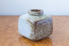 Vase en grès chamotté de Gunnar Nylund, Rörstrand, années 1930