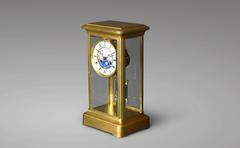 French Astronomical Table Regulator, 19th Century