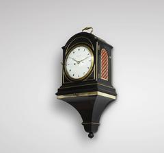 Georgian Bracket Clock on Its Bracket by George Prior, London