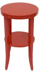 Vintage Neon Mellon Red Side Table