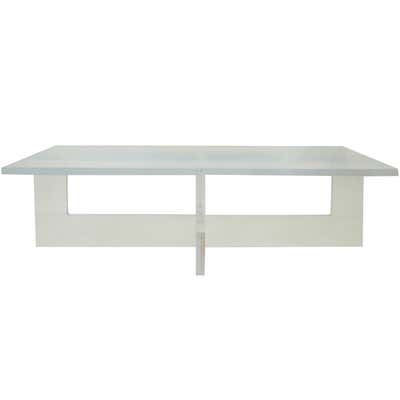 Interlock Calacatta Turquoise Coffee Table Rectangle For Sale at 1stDibs