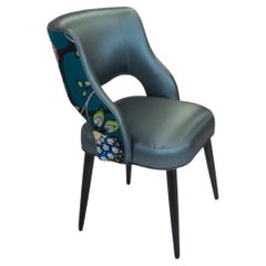 Curved Back Dining Room Chair