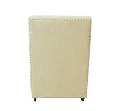 Chaise de salle à manger moderne personnalisable avec design d'assise cubique