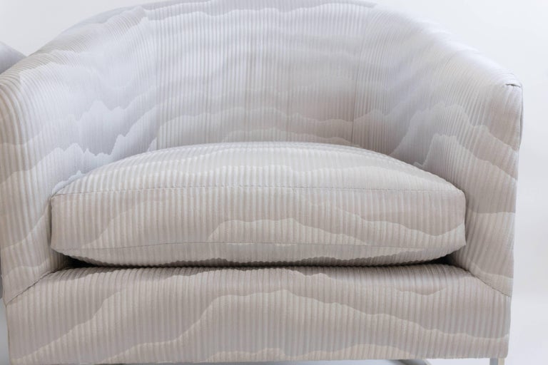 Art Deco Steel Bucket Chairs For Sale at 1stdibs