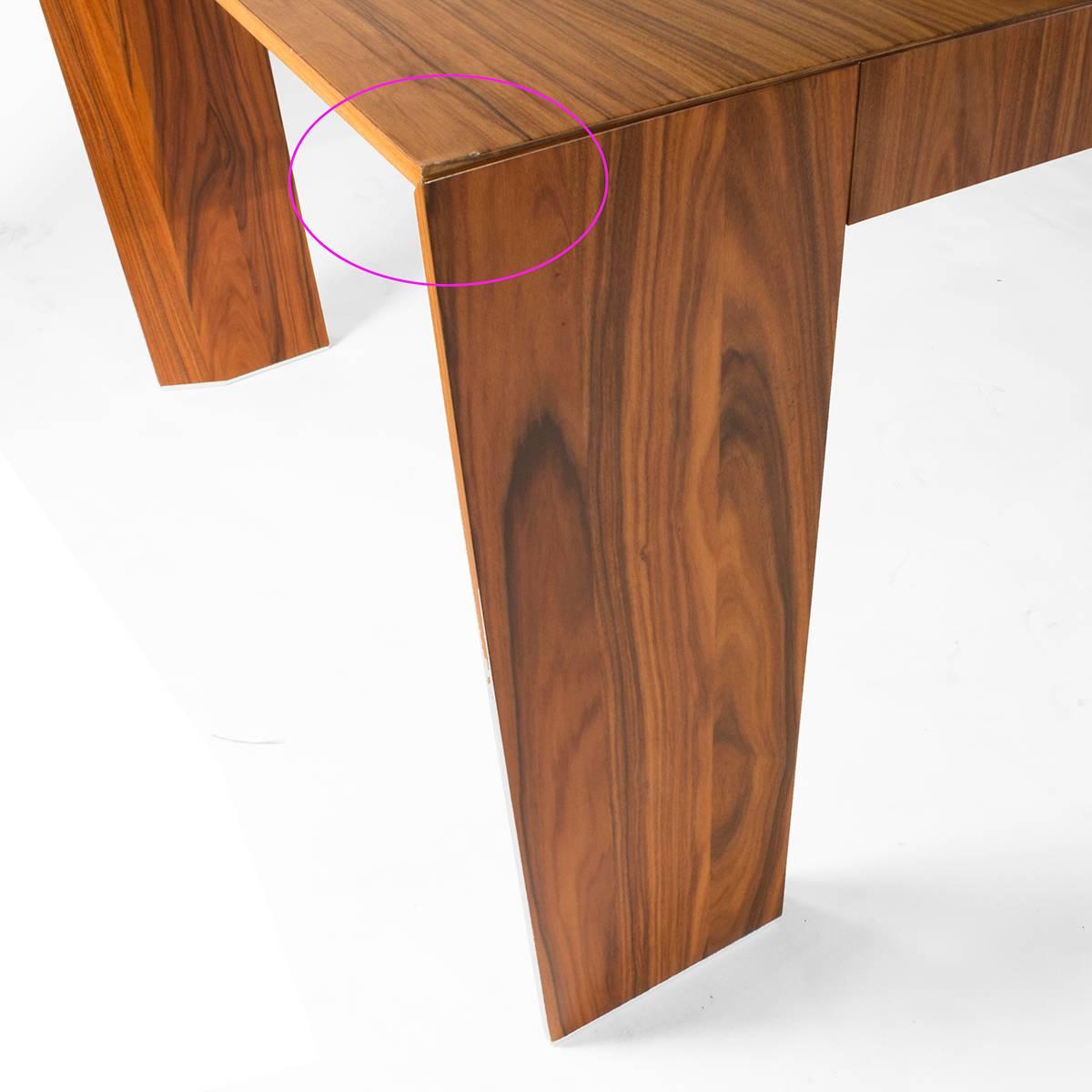 Cassina El Dom Rosewood Dining Table by Hannes Wettstein Modern, Italy In Good Condition For Sale In Brooklyn, NY