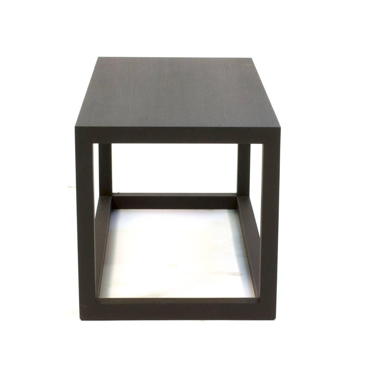Italian Cassina Oak Note Small Low Side Table by Piero Lissoni, Italy For Sale