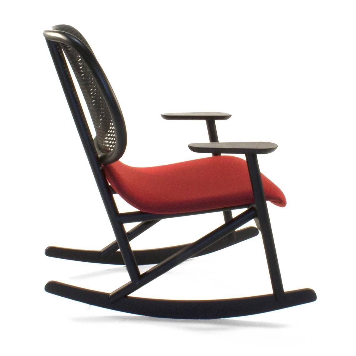 Italian Moroso Klara Rocking Lounge Chair by Patricia Urquiola, Italy For Sale