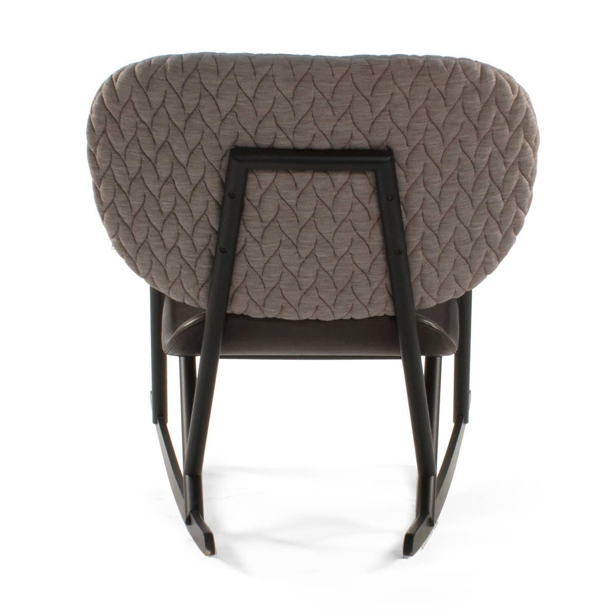 Contemporary Moroso Klara Rocking Armchair by Patricia Urquiola, Italy For Sale