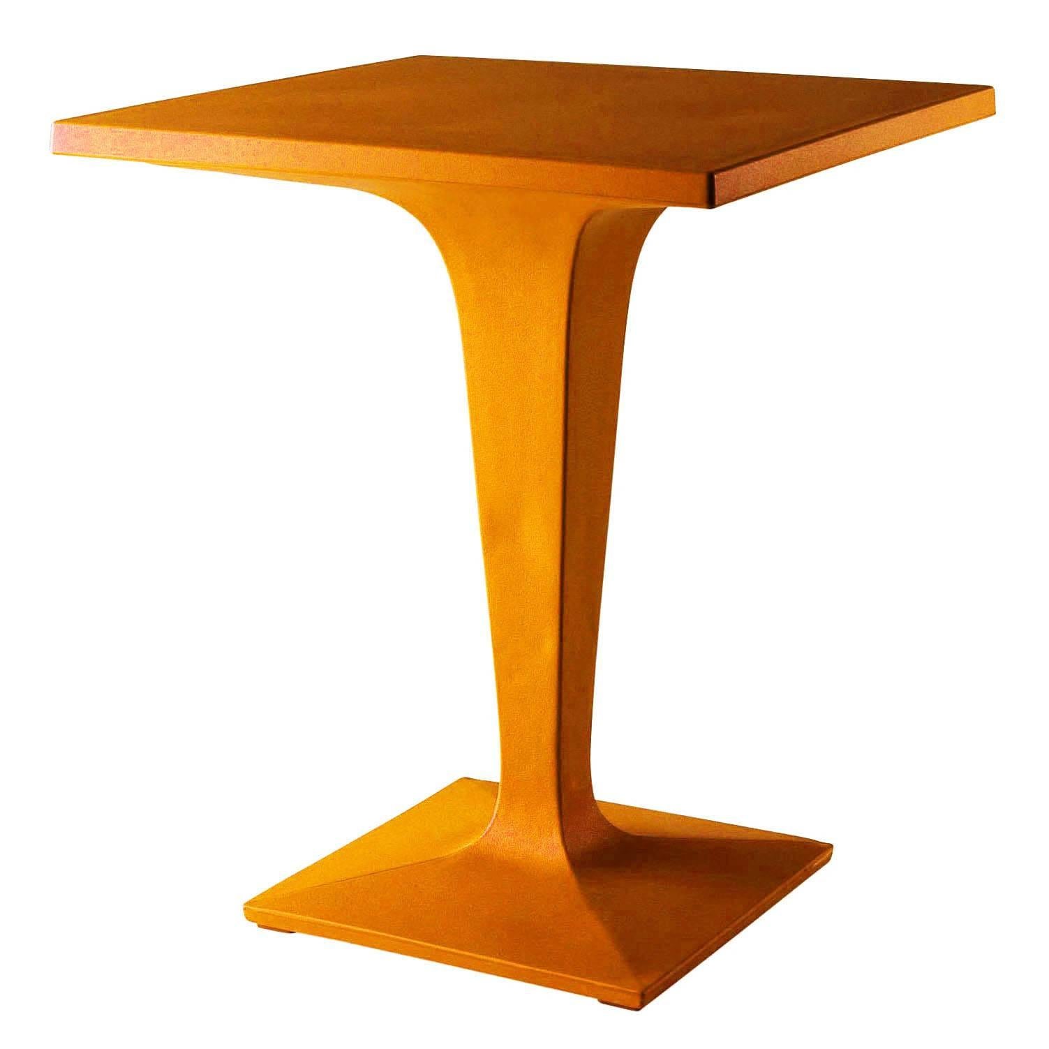 Brand New Orange Driade Toy Outdoor Patio Table by Philippe Starck, Italy For Sale
